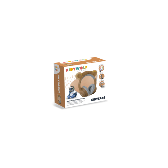 Kidywolf Kidyears -bluetooth Headset Magnetische Oortjes - Leeuw