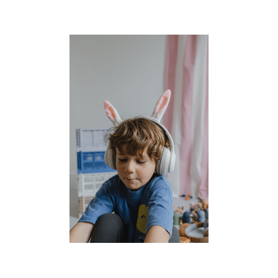 Kidywolf Kidyears -bluetooth Headset Magnetische Oortjes - Konijn
