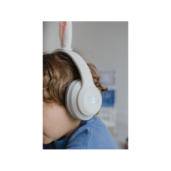 Kidywolf Kidyears -bluetooth Headset Magnetische Oortjes - Konijn
