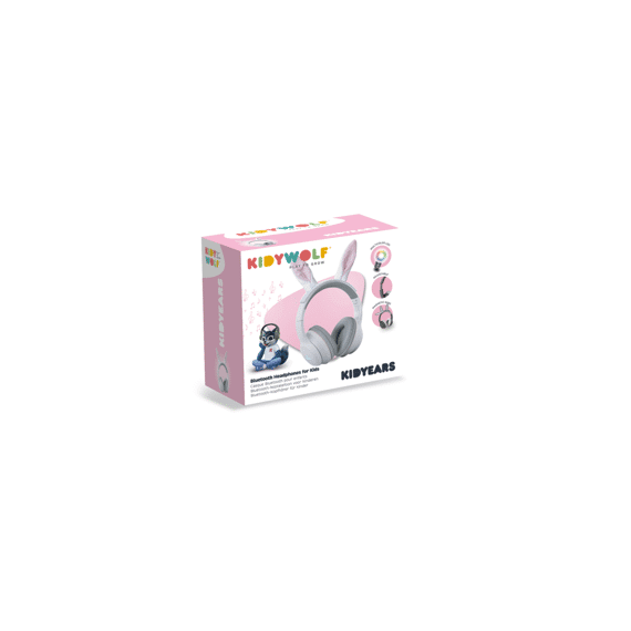 Kidywolf Kidyears -bluetooth Headset Magnetische Oortjes - Konijn