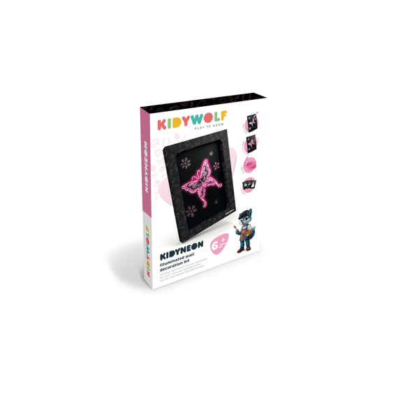 Kidywolf Kidyneon Light-up Wall Art Craft Kit - Once Upon A Time