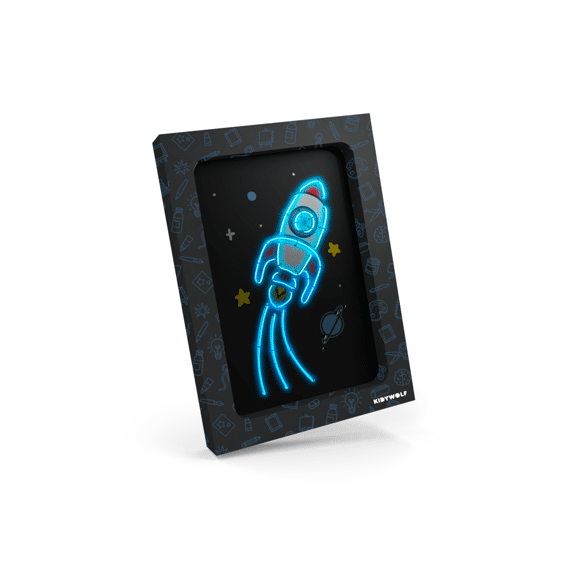 Kidywolf Kidyneon Light-up Wall Art Complete Set