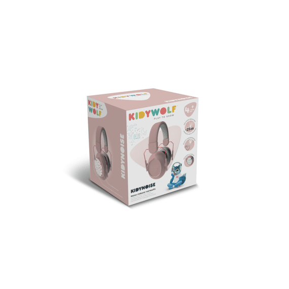 Kidywolf Kidynoise - Gehoorbeschermers- Pink