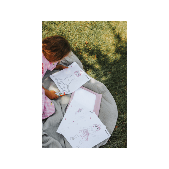 Kidywolf Kidydraw Pro Mobiele Tekentablet A4  - Pink