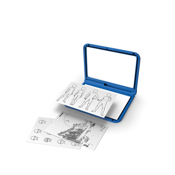 Kidywolf Kidydraw Pro Mobiele Tekentablet A4 - Blue