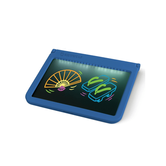 Kidywolf Kidydraw Pro Mobiele Tekentablet A4 - Blue