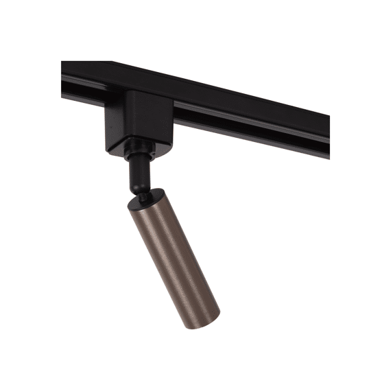 Lucide Track Keoni Railspot - 1-fase Railsysteem / Railverlichting - 1xg9 - Koffie
