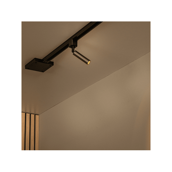 Lucide Track Keoni Railspot - 1-fase Railsysteem / Railverlichting - 1xg9 - Koffie