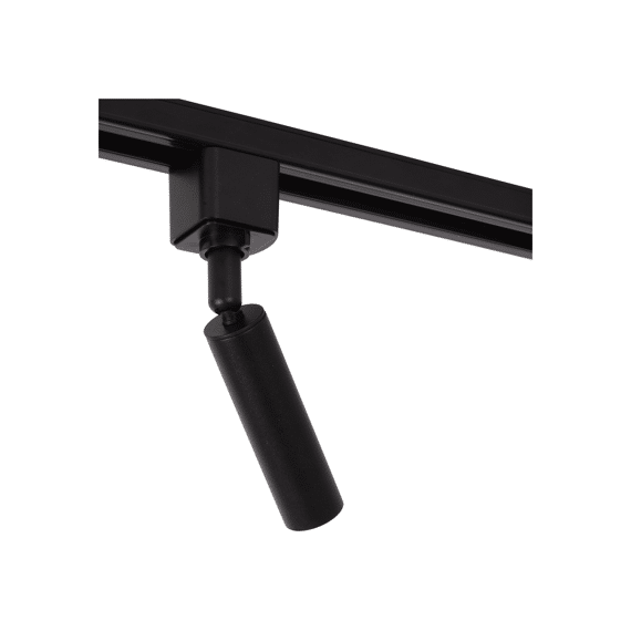 Lucide Track Keoni Railspot - 1-fase Railsysteem / Railverlichting - 1xg9 - Zwart