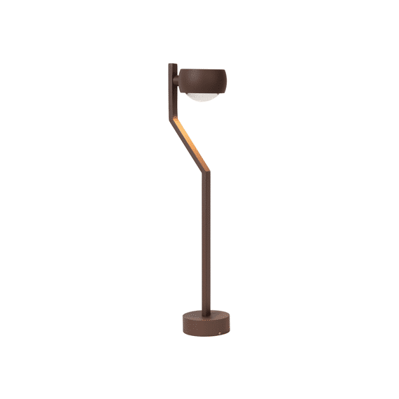 Lucide Estal - Sokkellamp - Led - 1x9w 2700k - Ip54 - Roest Bruin