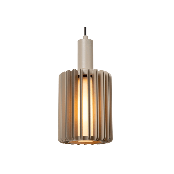 Lucide Lambres - Hanglamp - 5xe27 - Taupe