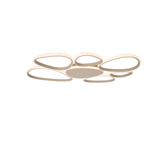 Lucide Samling - Plafonnière - Led Dimbaar - Cct - 1x72w 2700k/4000k - Taupe