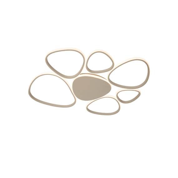 Lucide Samling - Plafonnière - Led Dimbaar - Cct - 1x72w 2700k/4000k - Taupe