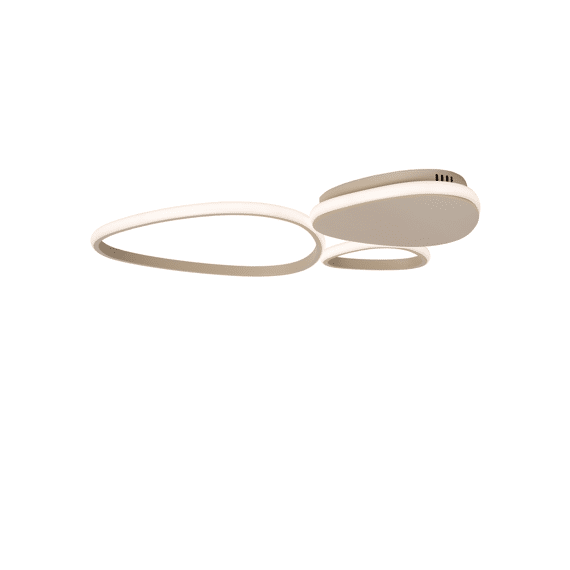 Lucide Samling - Plafonnière - Led Dimbaar - Cct - 1x30w 2700k/4000k - Taupe