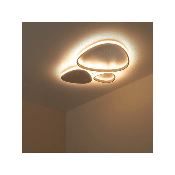 Lucide Samling - Plafonnière - Led Dimbaar - Cct - 1x30w 2700k/4000k - Taupe