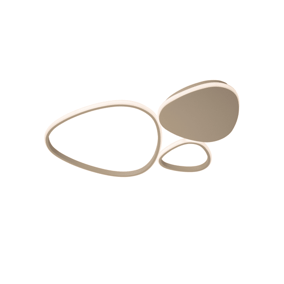 Lucide Samling - Plafonnière - Led Dimbaar - Cct - 1x30w 2700k/4000k - Taupe