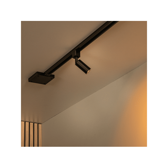 Lucide Track Ritmo Railspot - 1-fase Railverlichting - 1xgu10-mr11 - Zwart (uitbreiding)
