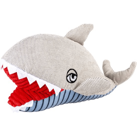 Pluche Walvis Jaw M - 25x12,5x8,5cm Grijs