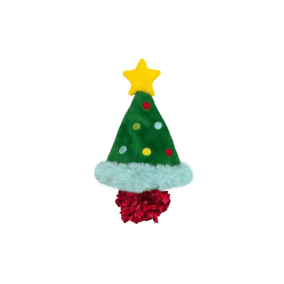 Kong Cat Holiday Crackles Kerstmis Boom 6x9x15cm