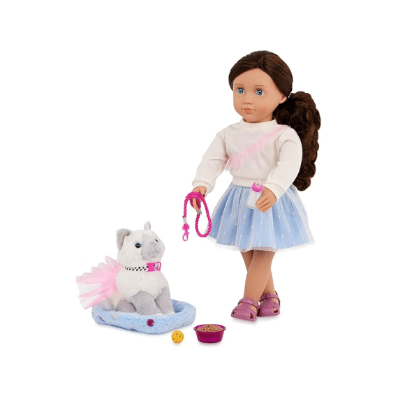 Our Generation Pop Met Poesje En Acc 45cm