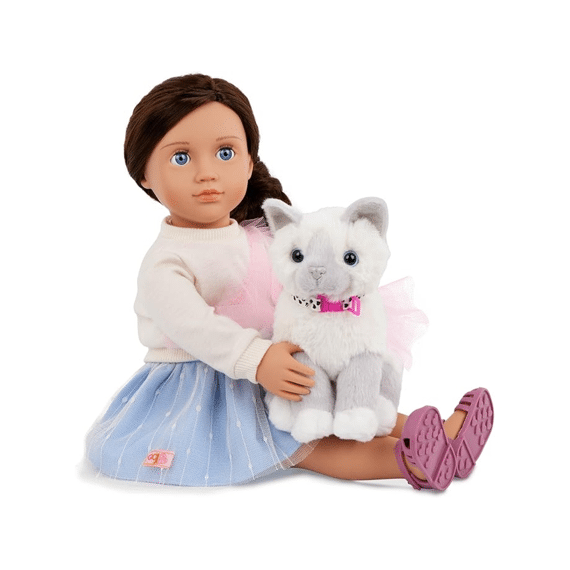 Our Generation Pop Met Poesje En Acc 45cm