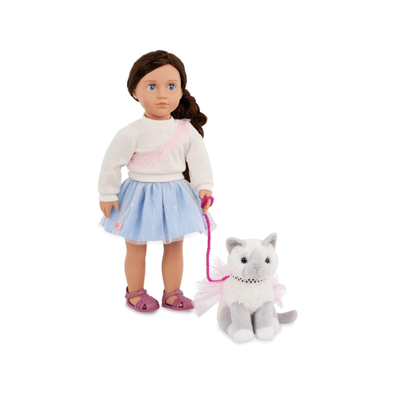 Our Generation Pop Met Poesje En Acc 45cm