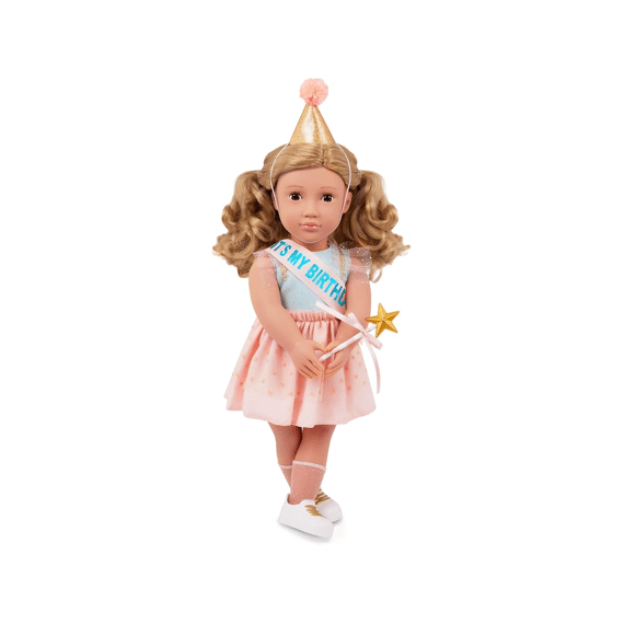 Verjaardags Pop Activiteiten Romy Met Accessoires