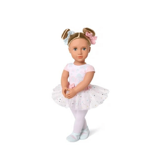 Our Generation Pop Ballet Kasia Met Regenboog Outfit 45cm