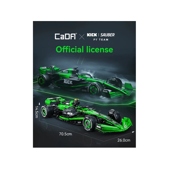 C064010w F1 1:8 Kick Sauber Zhou Guanyu 2553delig