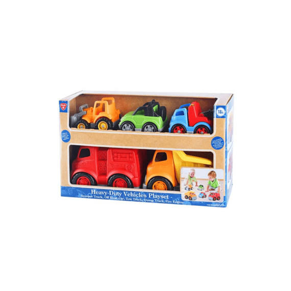 Playgo 9453 Zware Constructiewagens Speelset