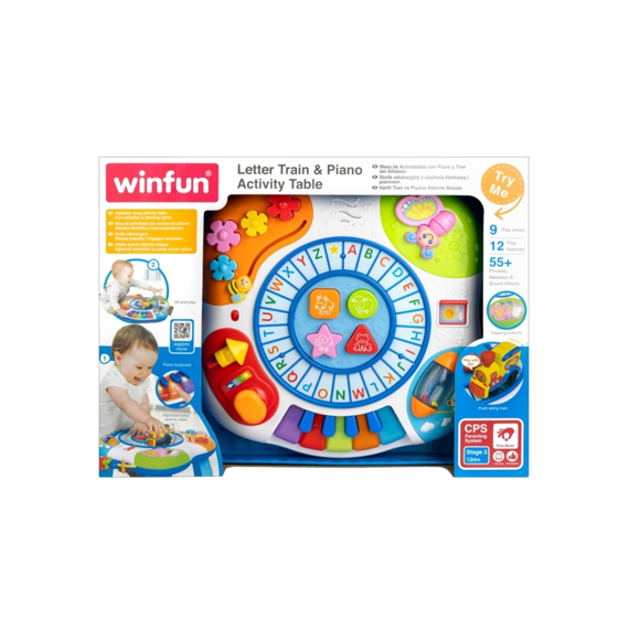 801 Lettertrein En Piano Activiteiten Tafel
