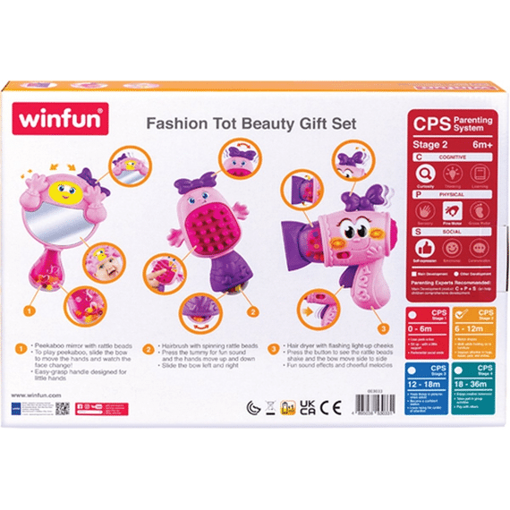 Winfun 3033 Fashion Beauty Speelset 3delig Met Licht En Geluid