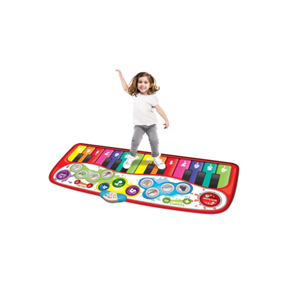 240901 Step To Play Jumbo Pianomat 24 Pianotoetsen Met 25 Liedjes En Licht