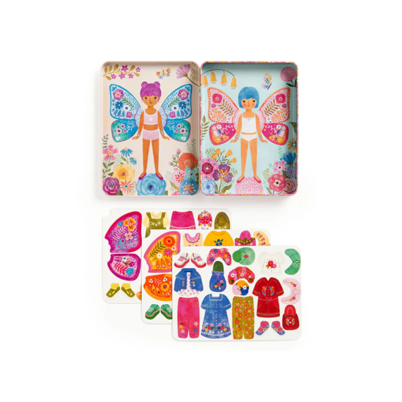 Mudpuppy Magnetisch Speelset Dress-up Vlindergeluk +4jaar