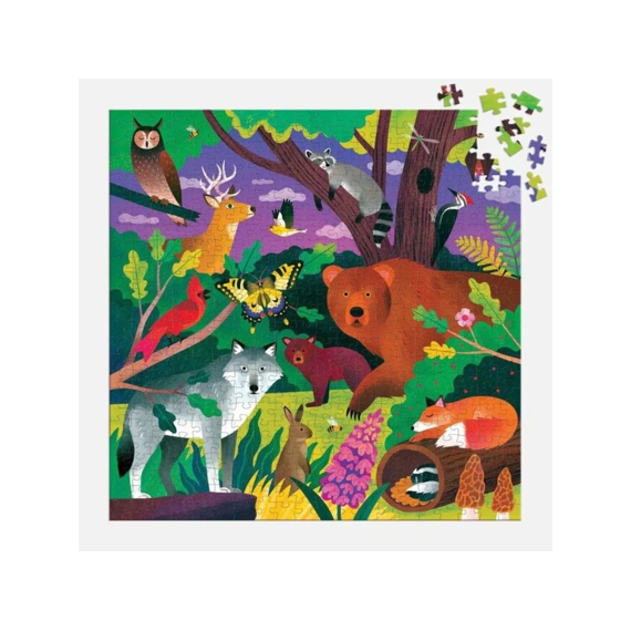 Mudpuppy Puzzel 500 Stuks Lichtjes In Het Bos Glow-in-the-dark 51x51cm