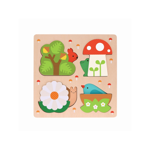 Petit Collage Puzzel 8 Stuks This Is My Home
