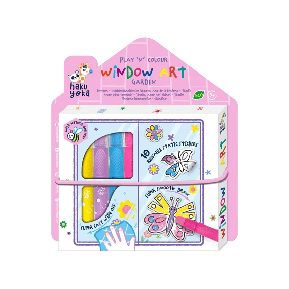 Haku Yoka Window Art 21x1,8x23cm Assortiment Van 2 +3 Jaar