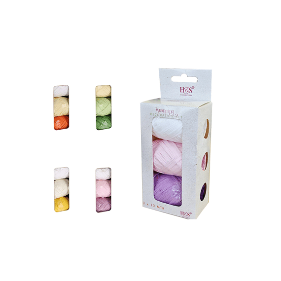 Lint Deco Papier Set 3 Stuks 4 Assortiment