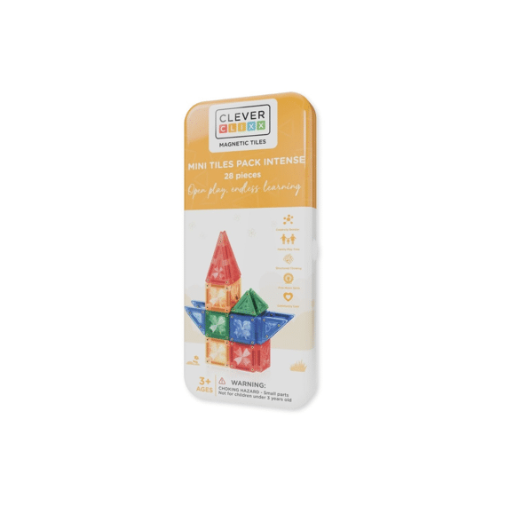 Cleverclixx Mini Tiles Pack Intense 28 Stuks