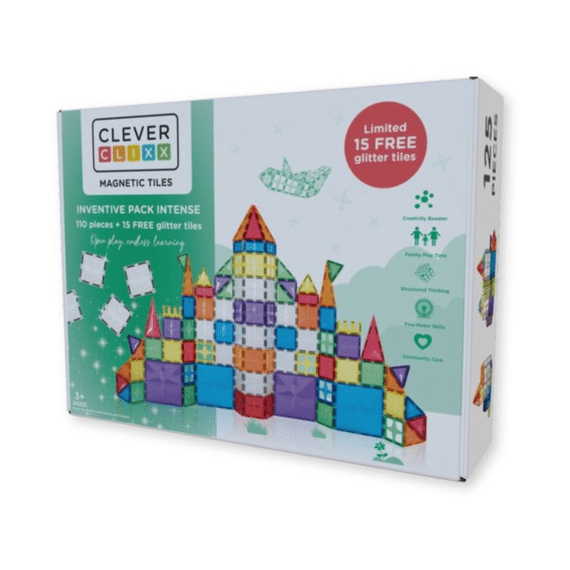 Cleverclixx Inventive Pack Intense 110 Stuks + 15 Free Tiles