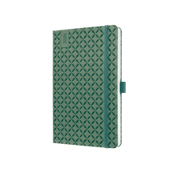 Weekagenda Flair A6 2026 Natural Green Hc