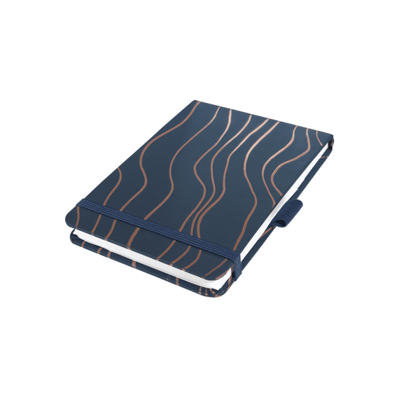 Notitieboek Jolie Beauty A6 Navy Meringue Punt-gelijnd