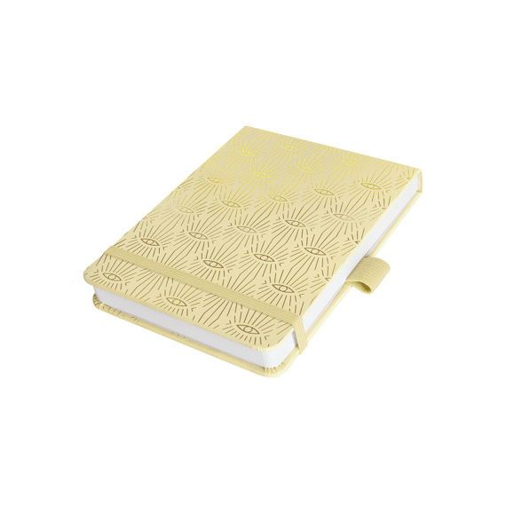 Notitieboek Jolie Beauty A6 Mystic Sun Lijn 174pag 80gr Hc