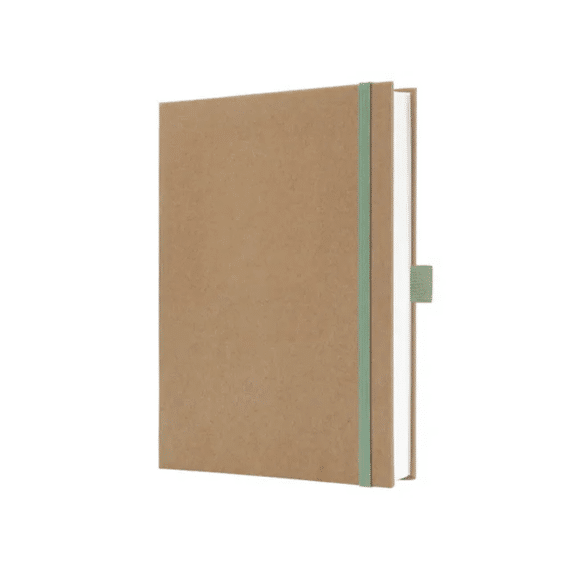 Notitieboek Jolie A5 Kraft Purpure Mint Blanco Hc 192pag