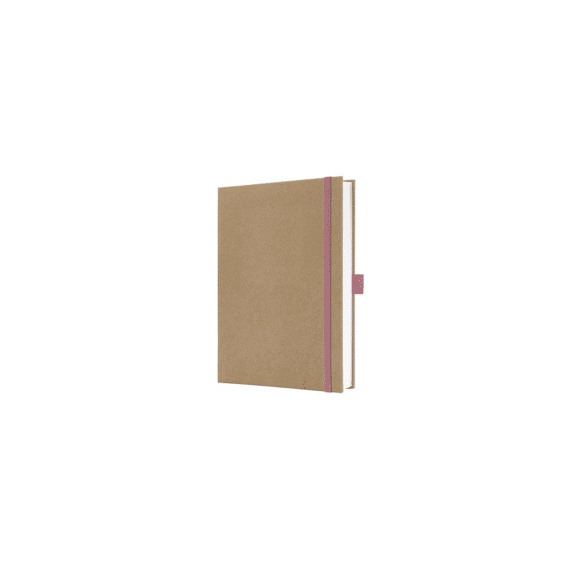 Notitieboek Jolie A5 Kraft Pure Pink Blanco Hc 192pag