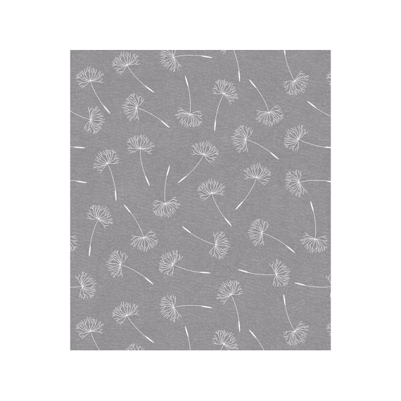 Finesse Bonita Effects Toile Cirée 155cm Rond Dente Grey