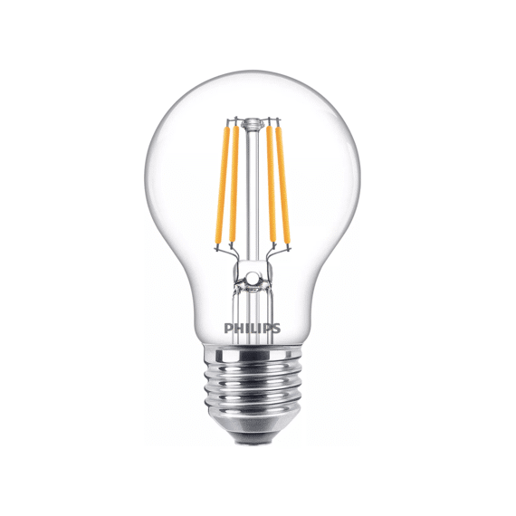 Philips Led Classic 40w A60 E27 Warm Wit Clear Niet Dimbaar 6-Pack