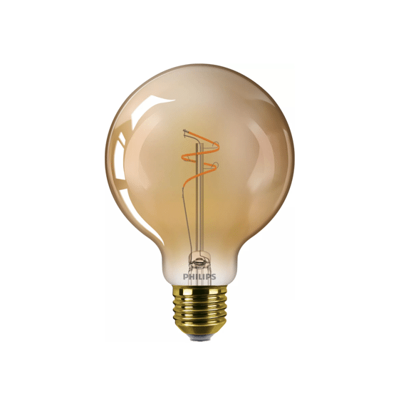 Philips Led Vintage 25w G93 E27 Gold Flame Dimbaar