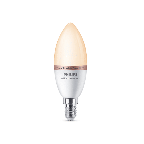Philips Wiz Smart Lamp 40w C37 E14 927-65 Instelbaar Wit 2-Pack
