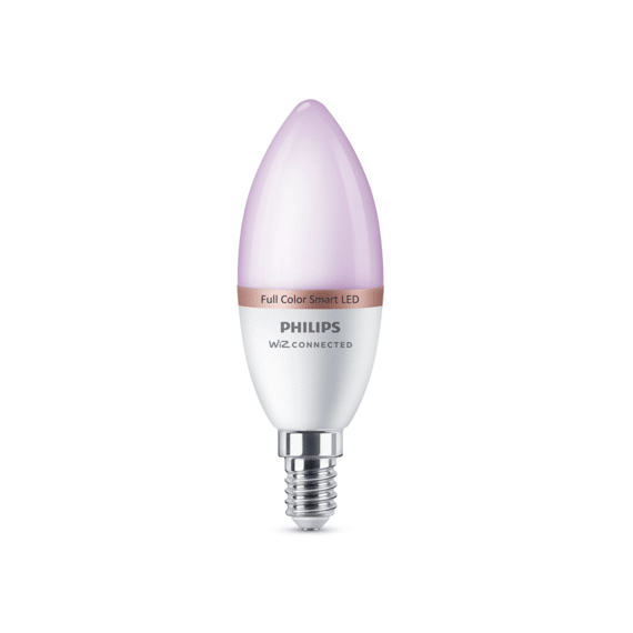 Philips Wiz Smart Lamp 40w C37 E14 922-65 RGB 2-Pack